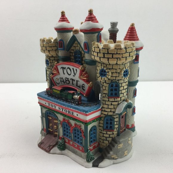 Lemax Christmas Holiday Village Toy Castle Store Building 2001 - Picture 2 of 12